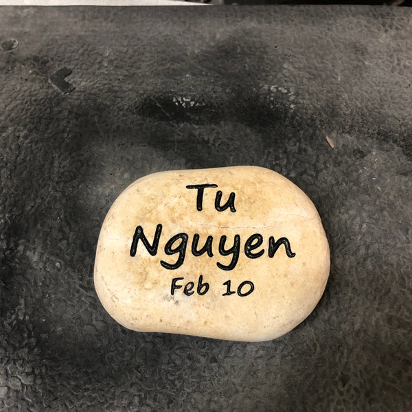 Personalized Stone Engraving