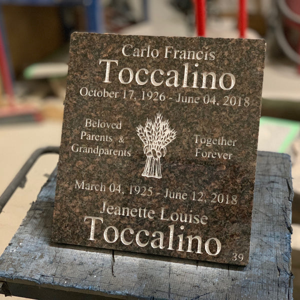 Custom Stone Engraving