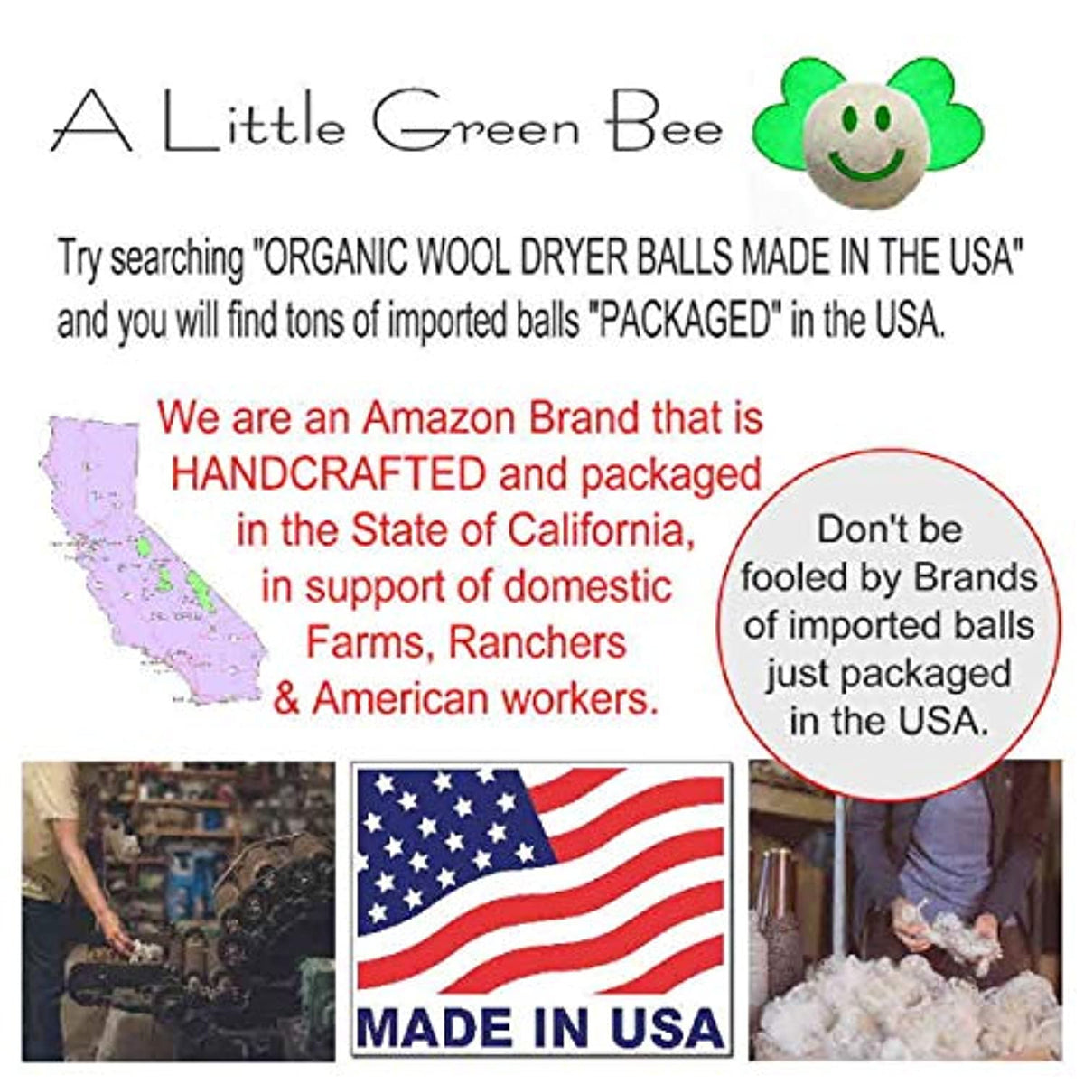 wool dryer balls made in usa