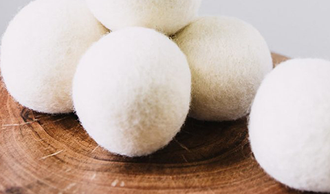 Dryer Balls from Brolly Sheets