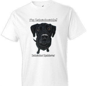 funny black lab t shirts