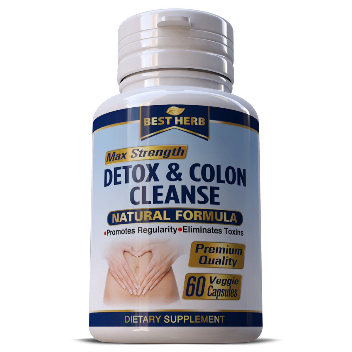 Best Herb Natural Herbal Colon Detox Cleanse Weight Loss Capsules Pill Purestherbal 