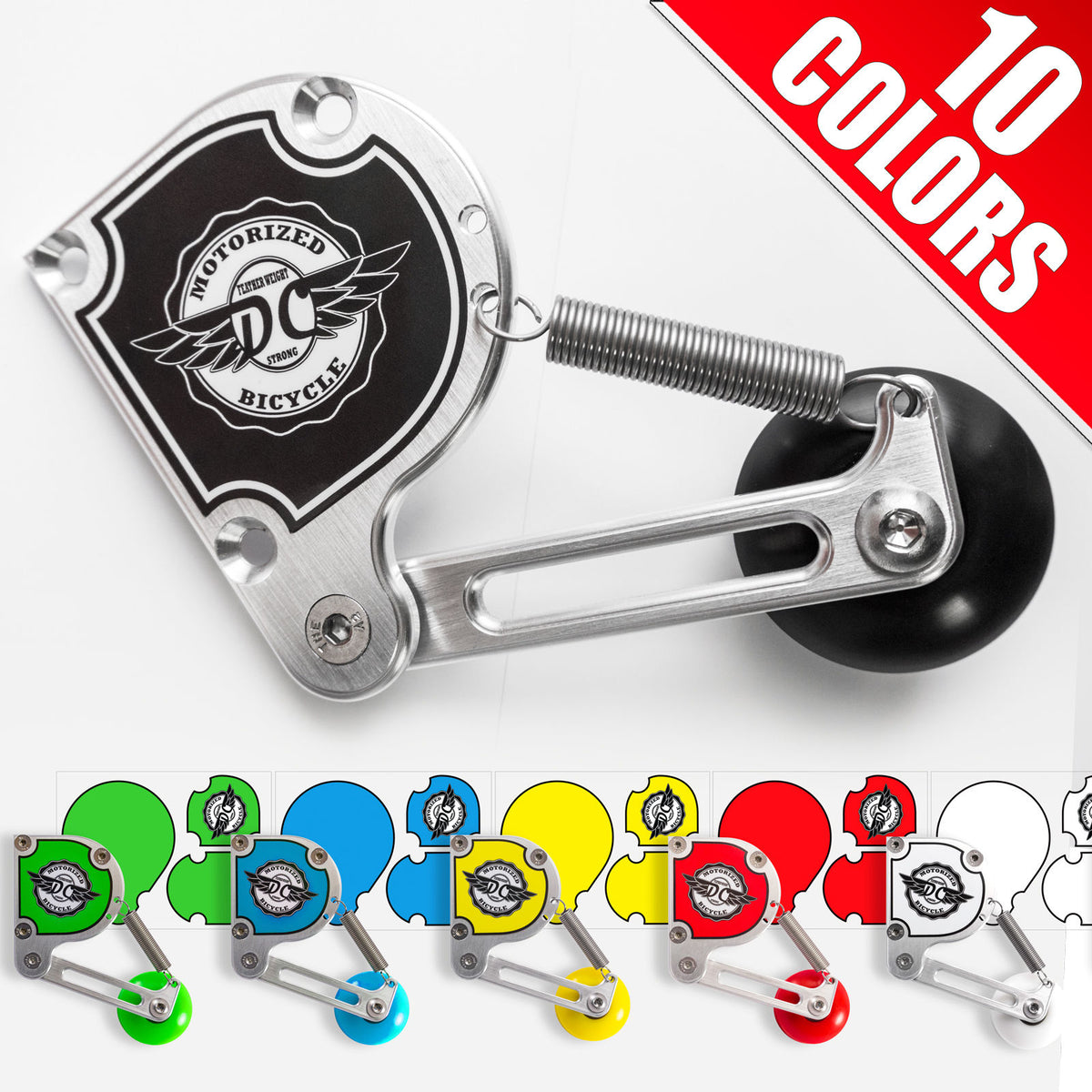 Lazercade Pulley Chain Tensioner Bracket Fit 49cc To 80cc Engine Motorized Bicycle Bike
