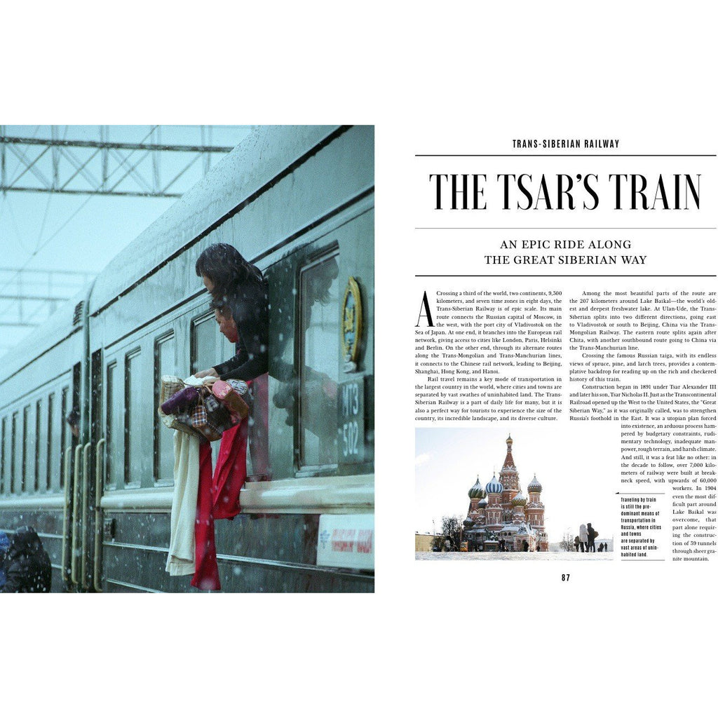 The Journey. The Fine Art of Traveling by Train