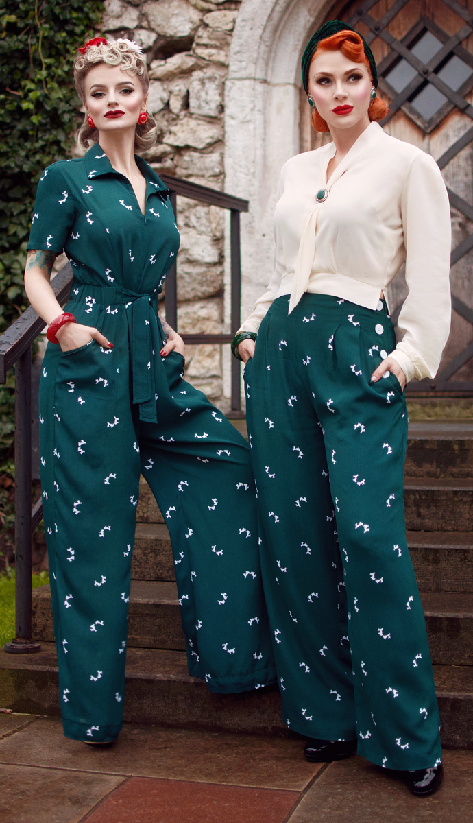 1930s and 1940s style trousers/pants 