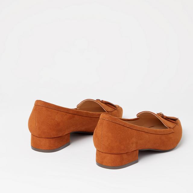 wide fit tan loafers ladies