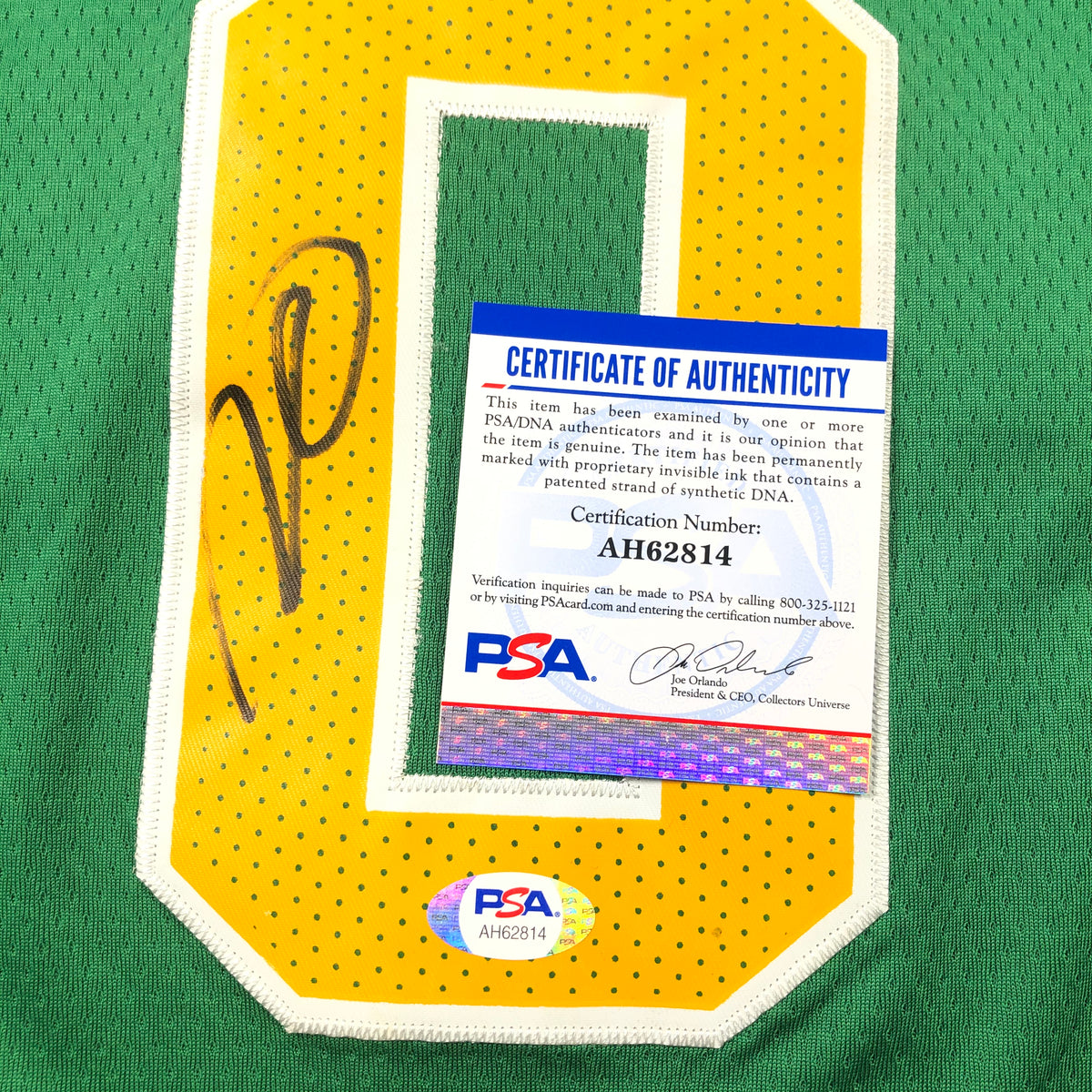 tatum signed jersey