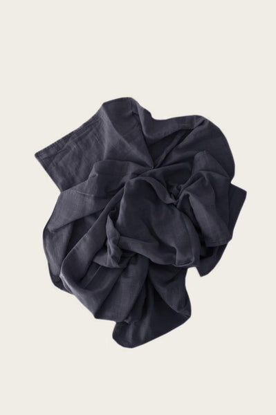 black muslin wrap