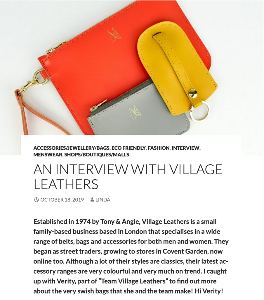 http://bootsshoesandfashion.com/an-interview-with-village-leathers/