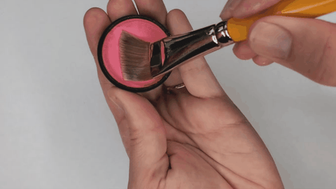 how to activate paraffin wax based face paints