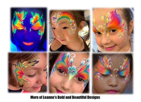 Leanne's Face Painting Designs