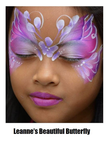 Leanne Courtney Beautiful butterfly Fusion Body Art
