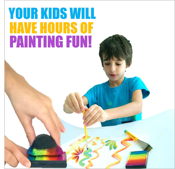 painting 1 stroke craft for kids