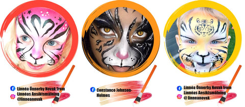 Tiger Face Paint Ideas