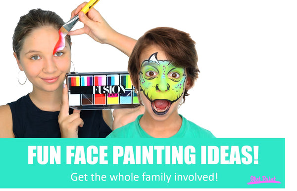 fun face painting ideas corona virus