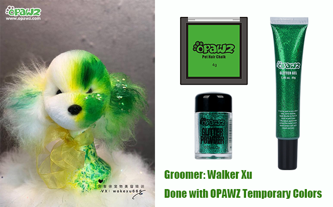 Walker Xu with OPAWZ Temporary Colors