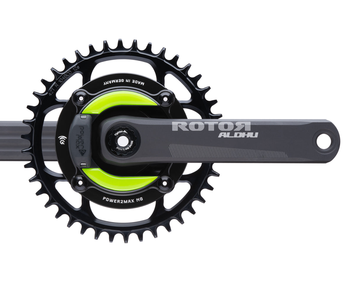 ＷＥＢ限定カラー有 ROTOR ALDHU 3D+ クランク 172.5mm POWER2MAX付き