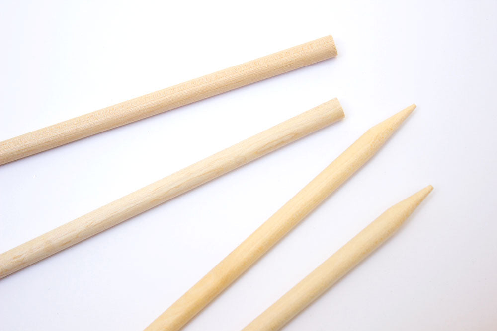 Make your own wooden knitting needles