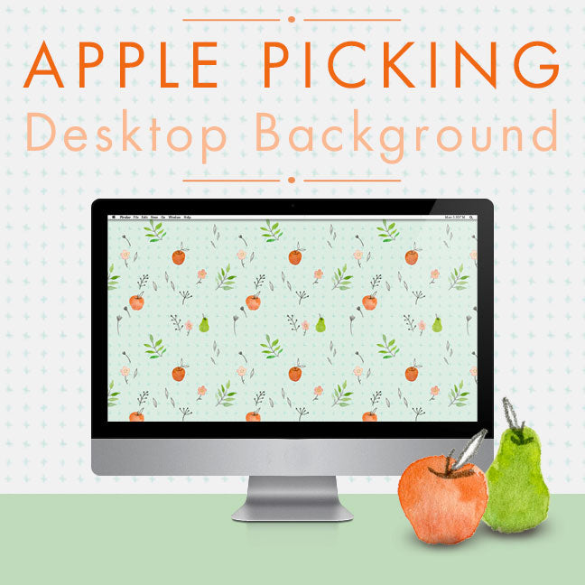 Apple Picking desktop background