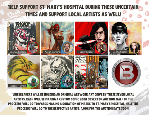Linebreakers Supports St. Mary's Hospital