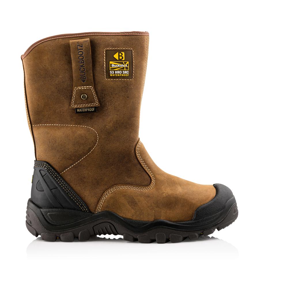 Buckler B701 Crazy Horse Leather Goodyear Welted Waterproof Safety Rigger Boot