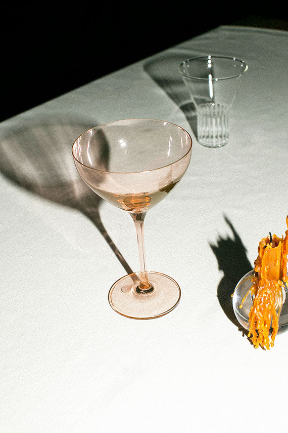 Blush Martini Glass