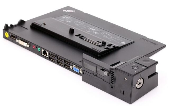 Lenovo 0A65667 Mini Dock Plus Series 3 Dockingstation für Thinkpad T400s/T410/T420/T430 VGA, DVI, DisplayPort, USB 3.0 