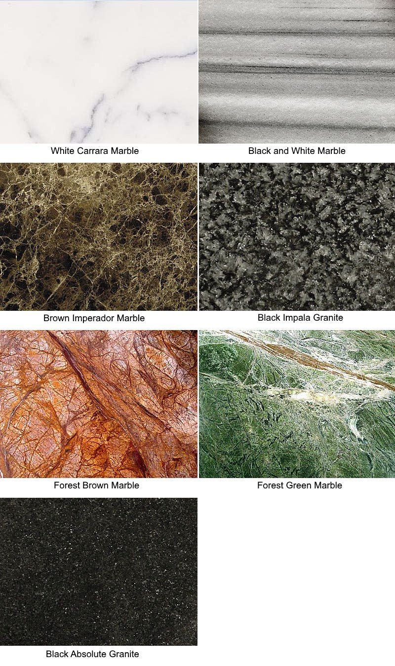 S Collection Natural Stone Colors