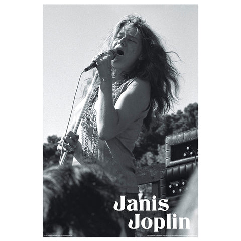 Janis Joplin Queen of Psychedelic Soul Poster