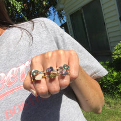 Trae Rings Stacked