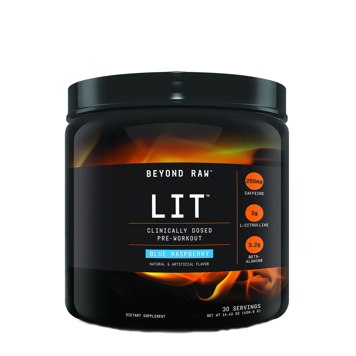 Orangetheory How much caffeine does lit pre workout have for Men