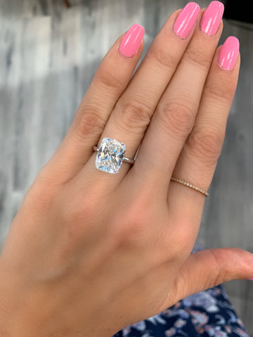 MDR Atelier Cushion Cut Engagement Diamond Ring