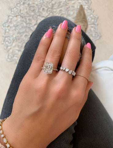 MDR Atelier Cushion Cut Engagement Diamond Ring