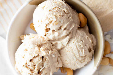 How to Make 5-Minute Protein Ice Cream AURA Recipe Post