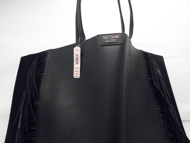 victoria secret black tote