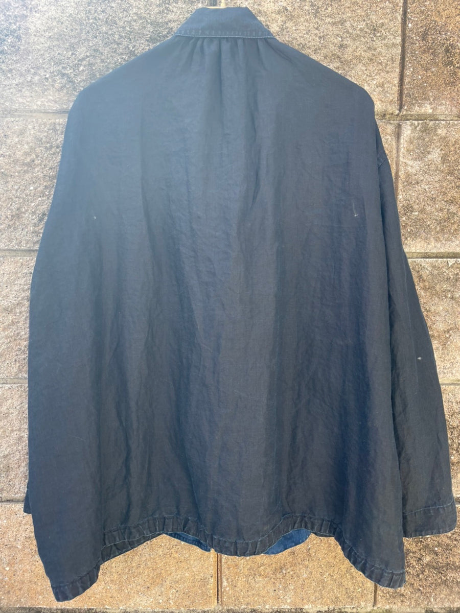 Porter Classic FARMER'S LINEN GATHERED JACKET -INDIGO- ポータークラシック  ファーマーズリネンギャザージャケット インディゴ