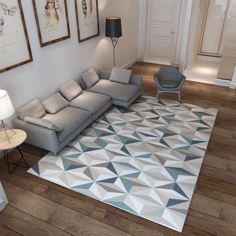 Nordic Geometric 3d Living Room Carpets Home Area Rugs For Bedroom Lar Kimia Living