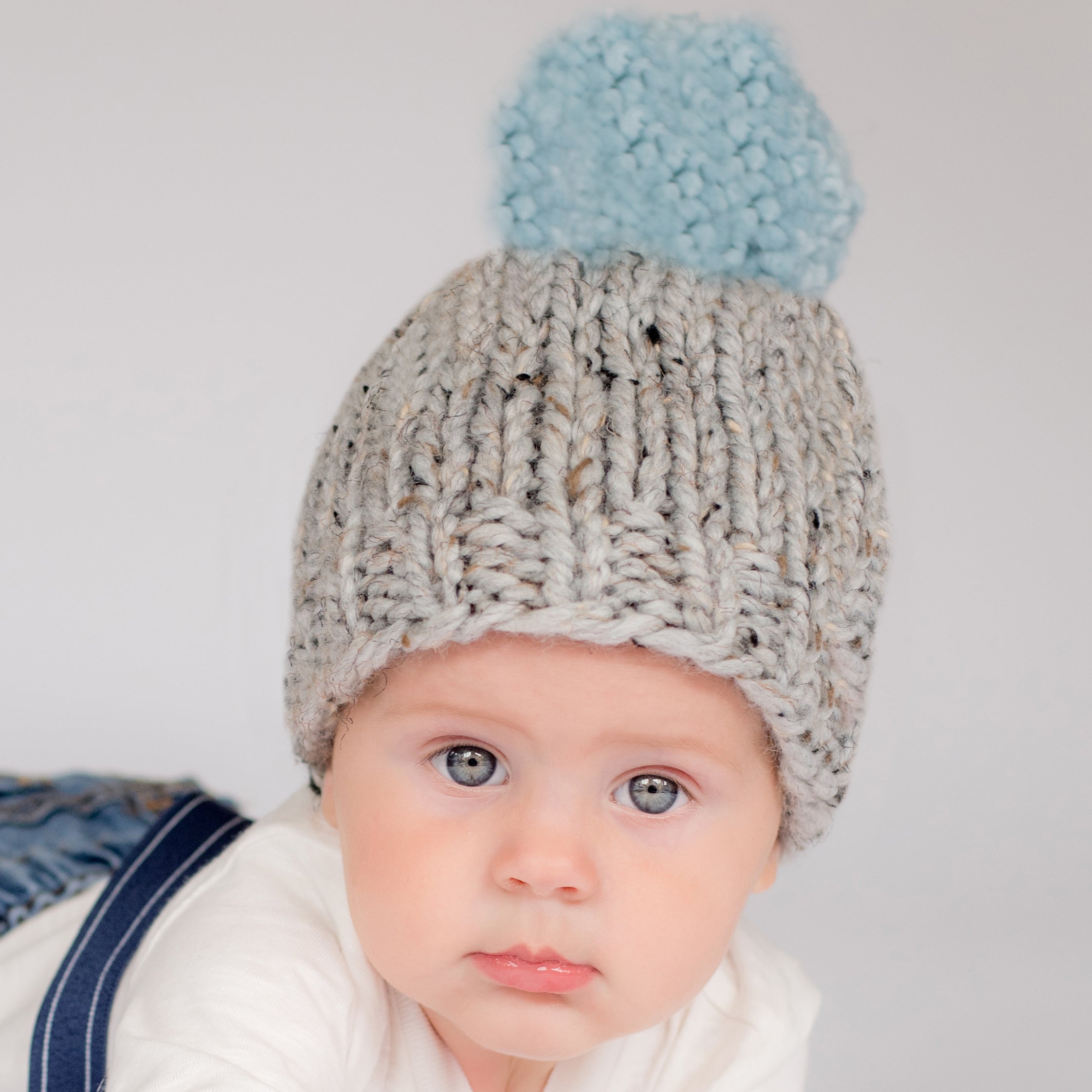 baby boy knit beanie