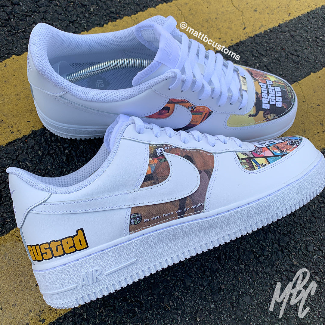 nike air force 1 custom by agent 33