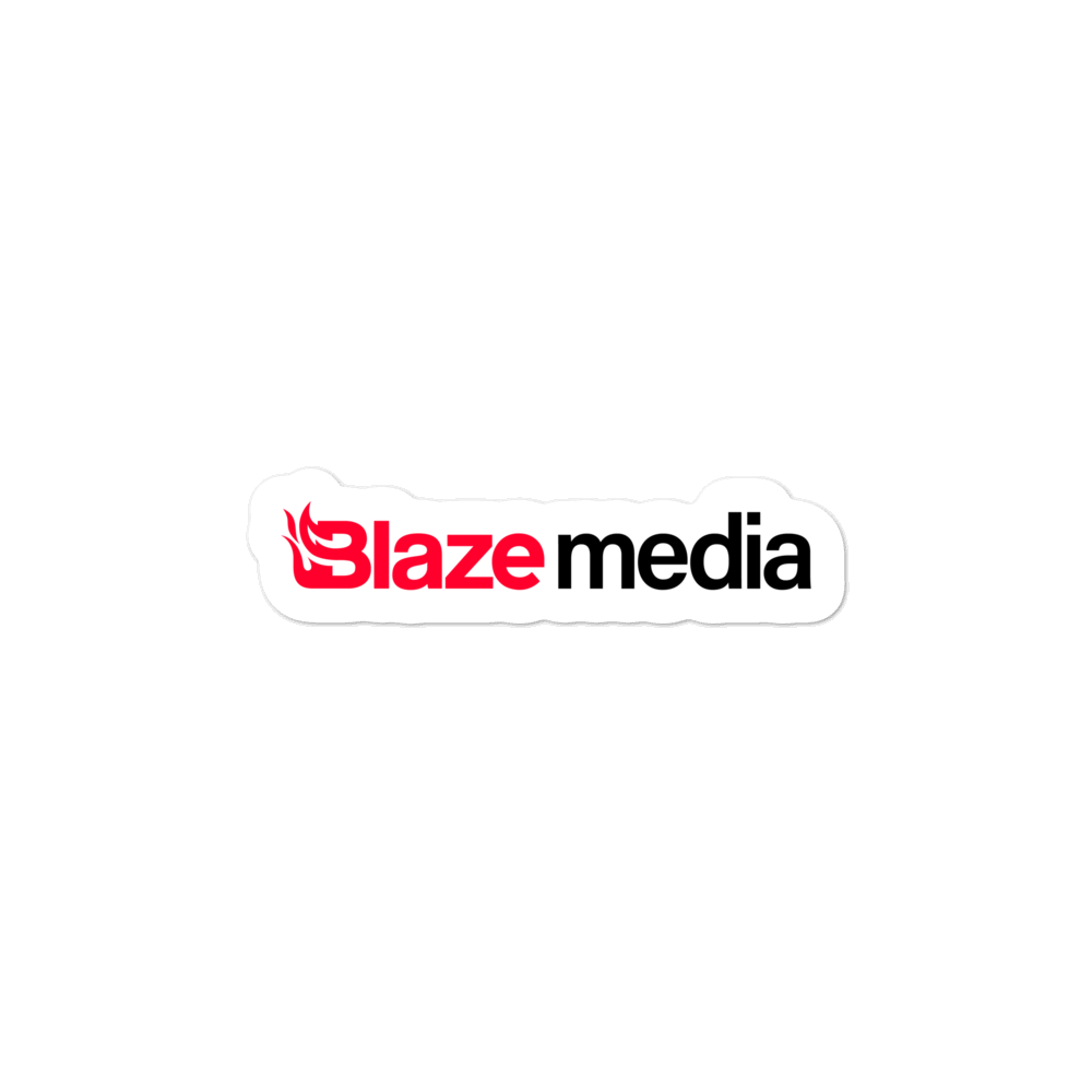 Blaze Media Logo Sticker Blaze Media Shop