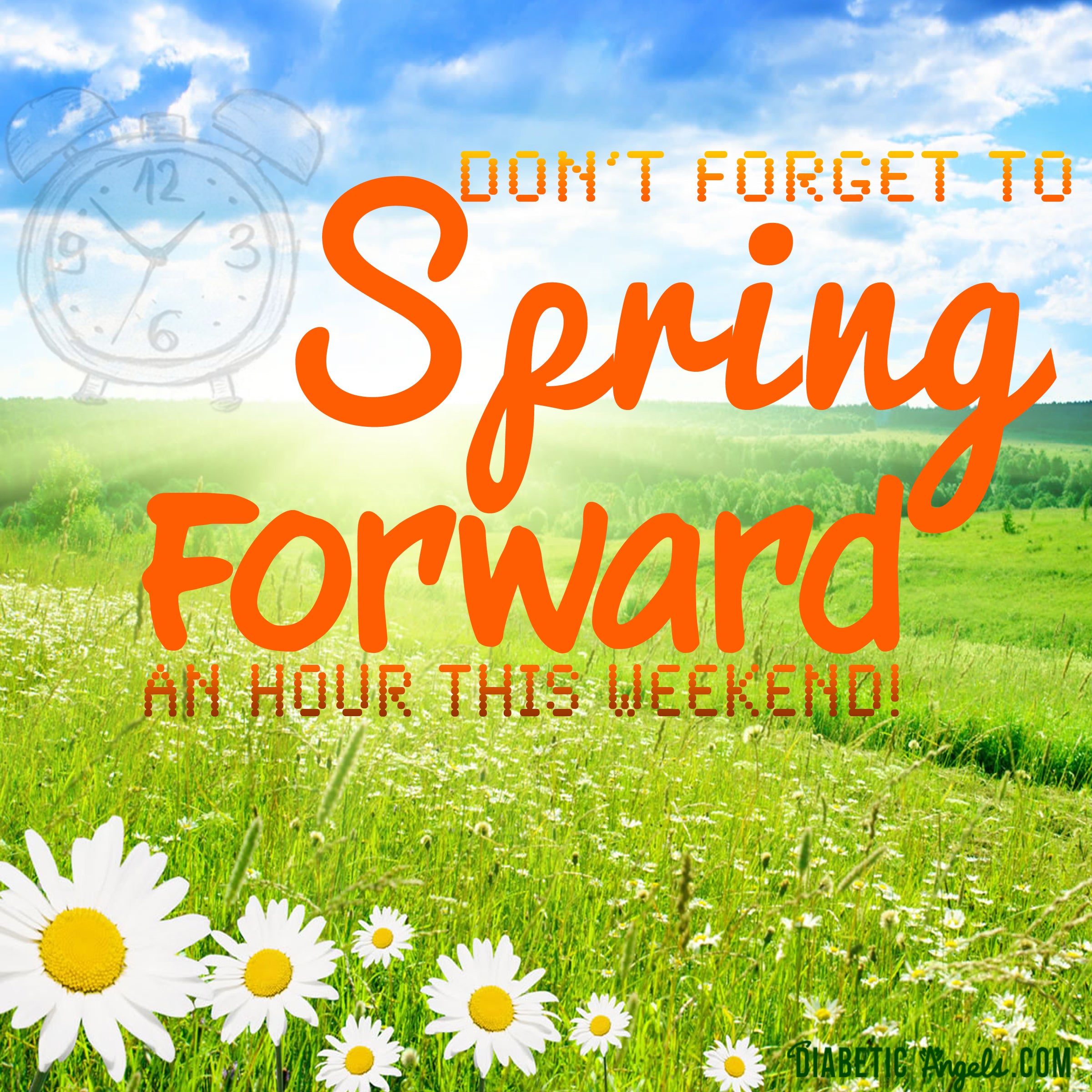 Spring Forward this weekend!
