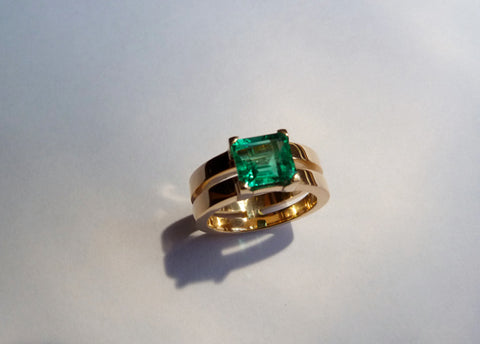 Emerald ring - Mariana Shuk