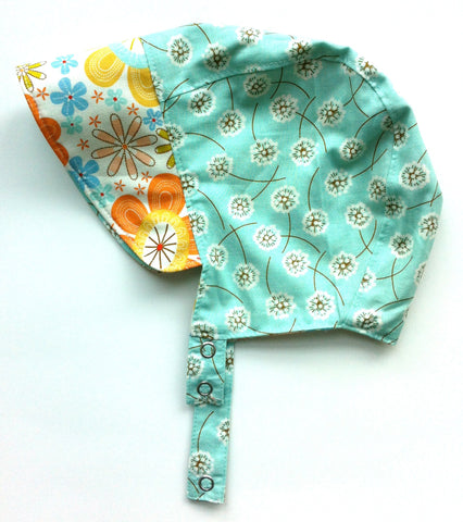 Dandelion Reversible Bonnet