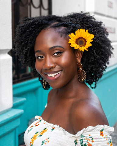 Brown Skin Girl | Natural Hairstyles | Natural Born Curls | Black Beauty Bloggers and Influencers