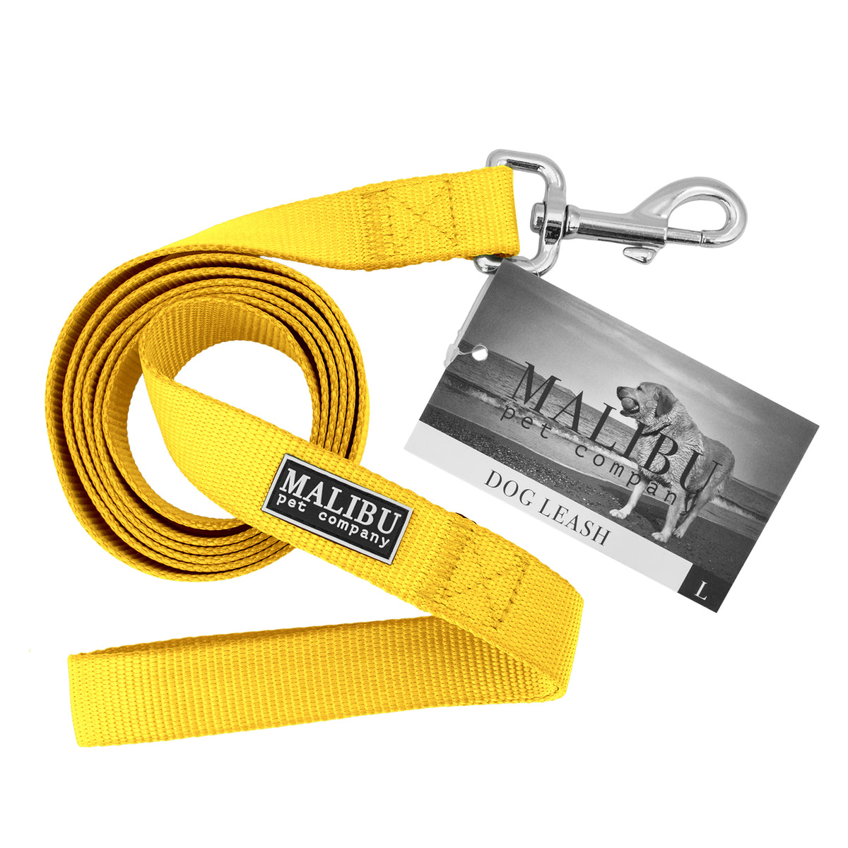 yellow dog leash