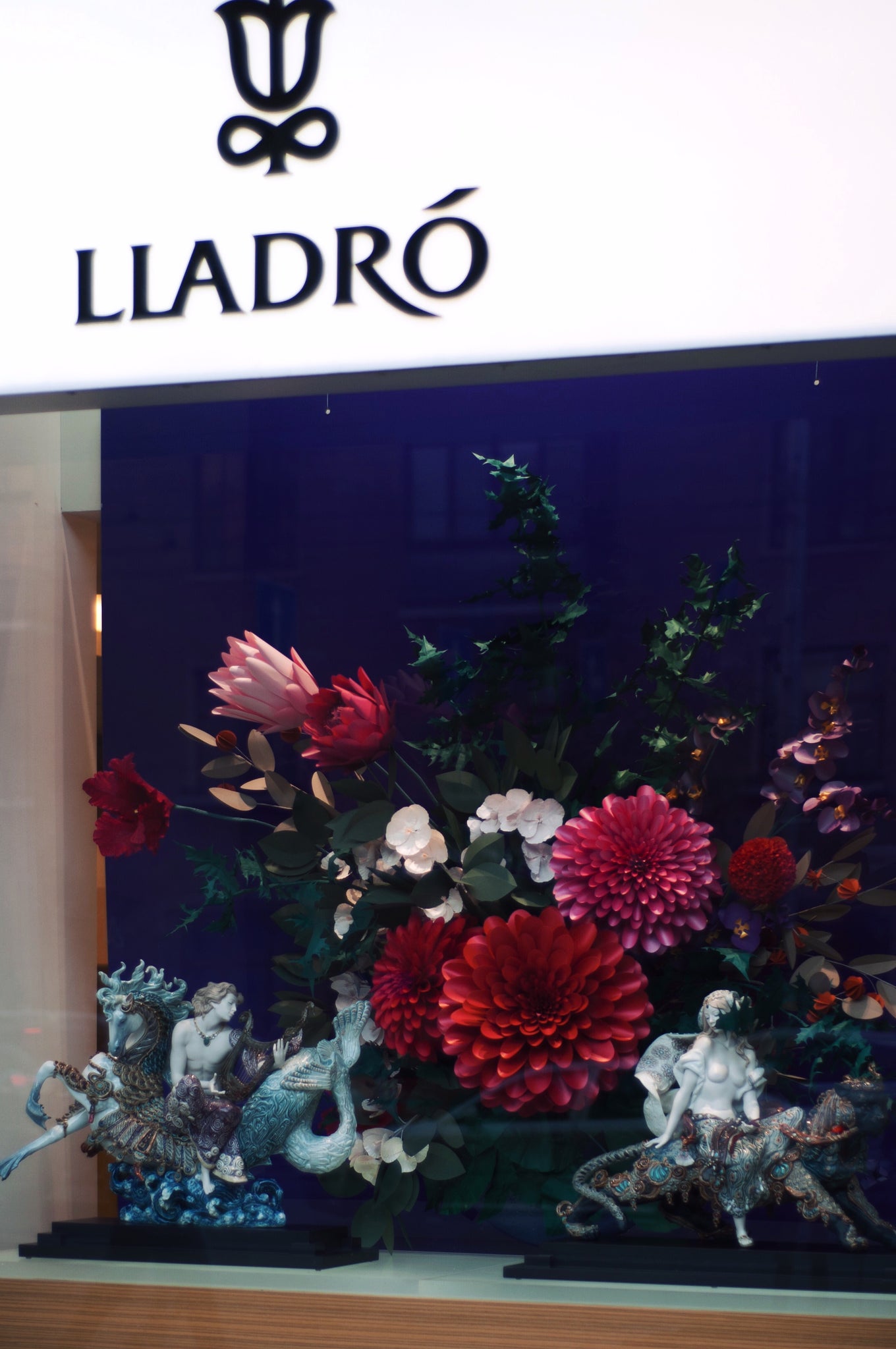 lladro window display
