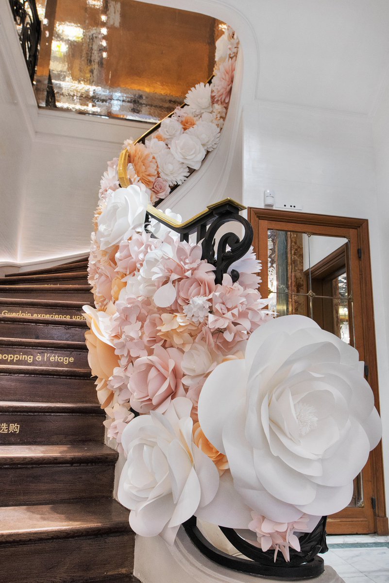 paper flowers for guerlain created mio gallery