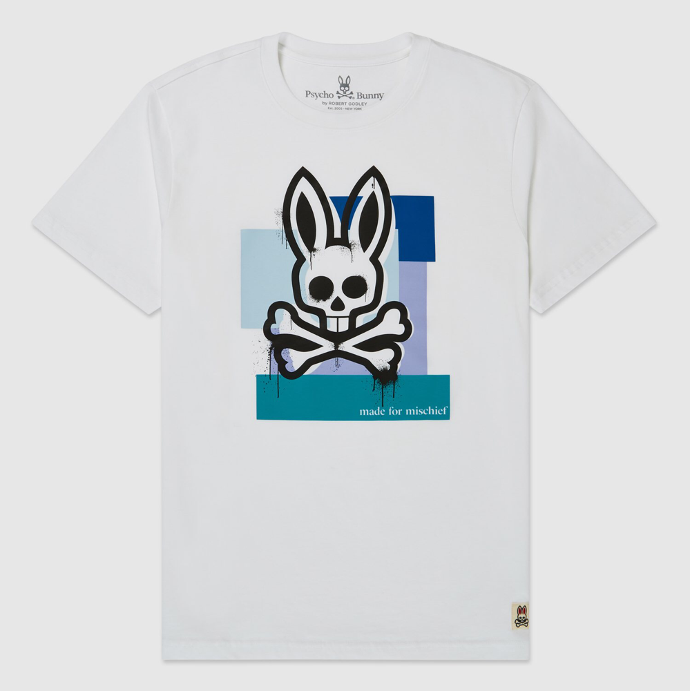 Mens chelburn tee shirt (white)