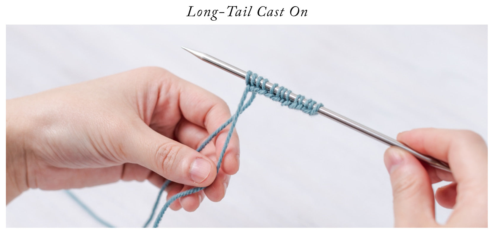 Long Tail Cast On Tutorial