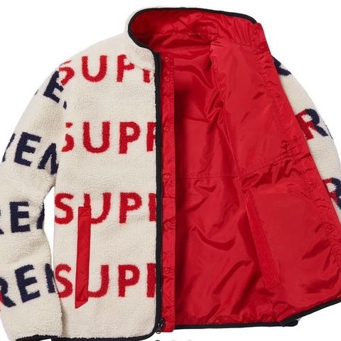 supreme jacket reversible